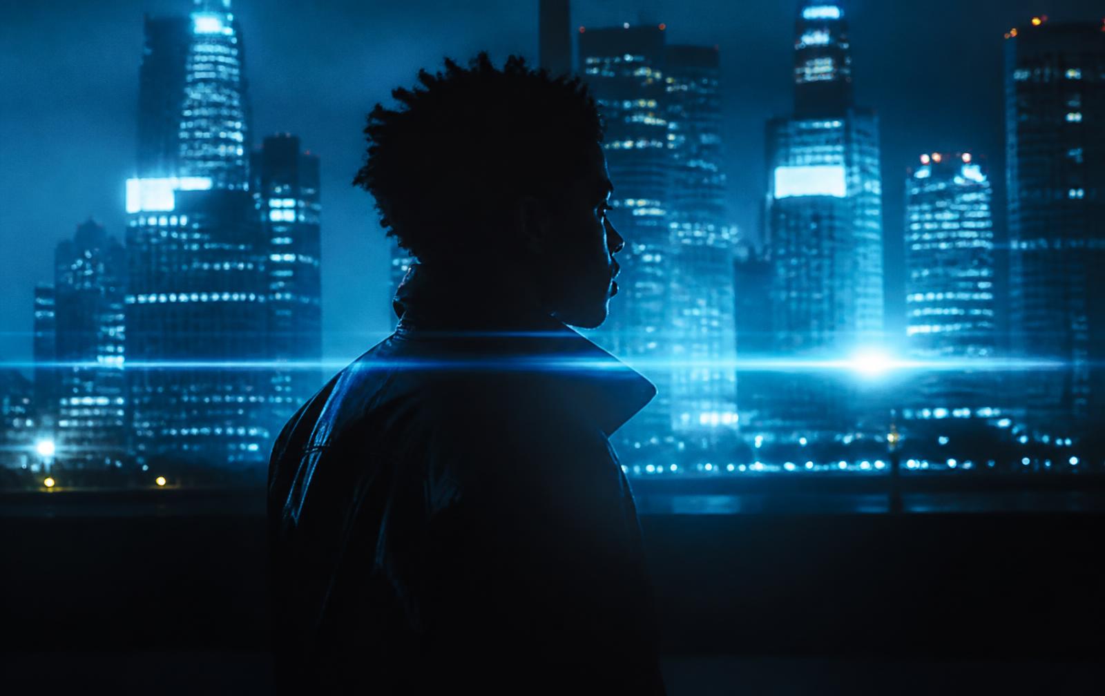 Cena de videoclipe produzida com inteligência artificial